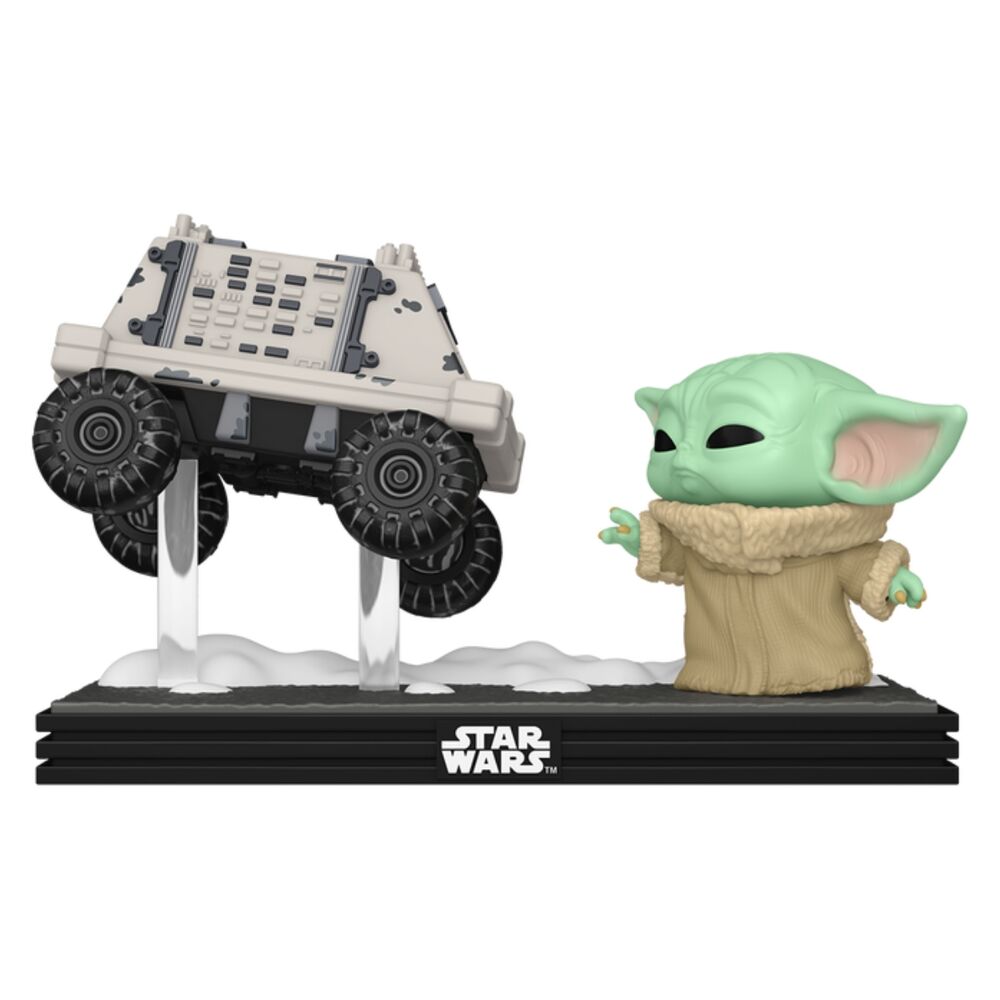 Figura POP Moments Star Wars: The Mandalorian & Grogu - Grogu with Polar Mouse Droid_0