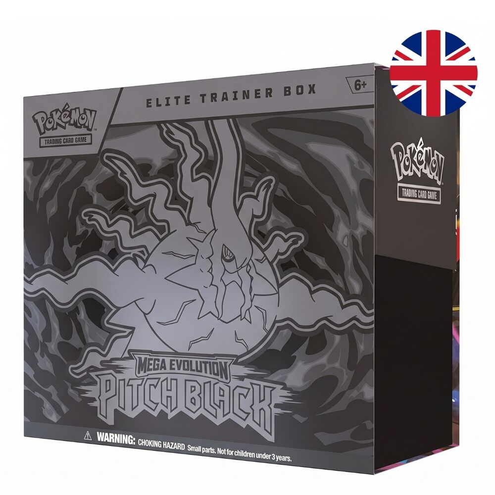 Estuche cartas Entrenador Elite Expansion Megaevolucion Oscuridad Absoluta Pokemon Ingles_0