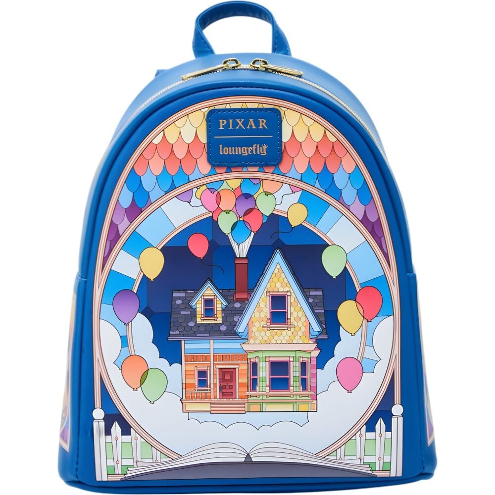 Mochila Stained Glass Up Disney Pixar Loungefly 26cm_0