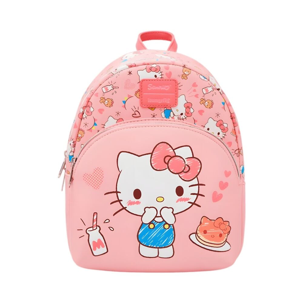 Mochila Tiny Chum & Treats Hello Kitty Loungefly 26cm_0