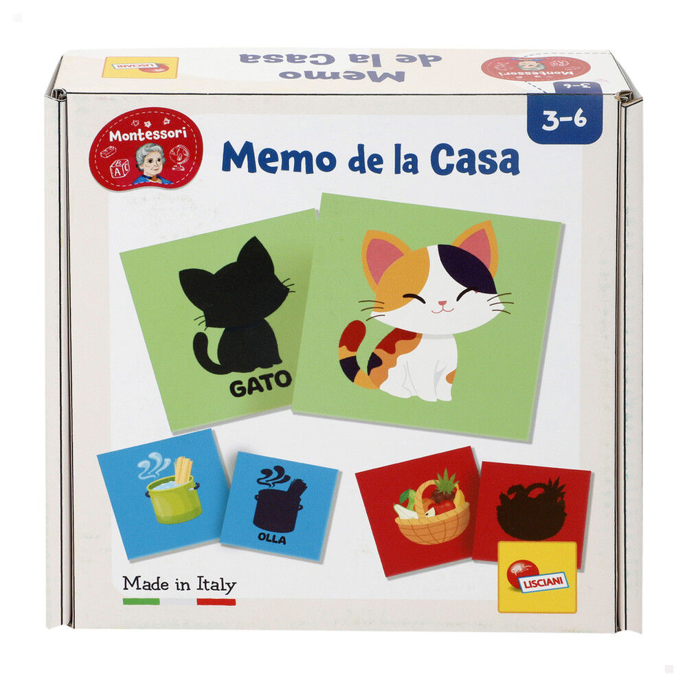 Juego Memory Montessori Lisciani_0
