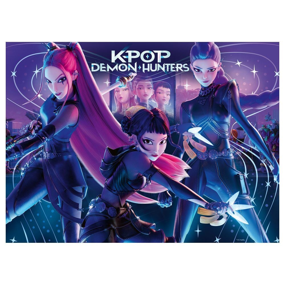 Puzzle Rumi, Mira & Zoey KPop Demon Hunters XXL 300pzs_0