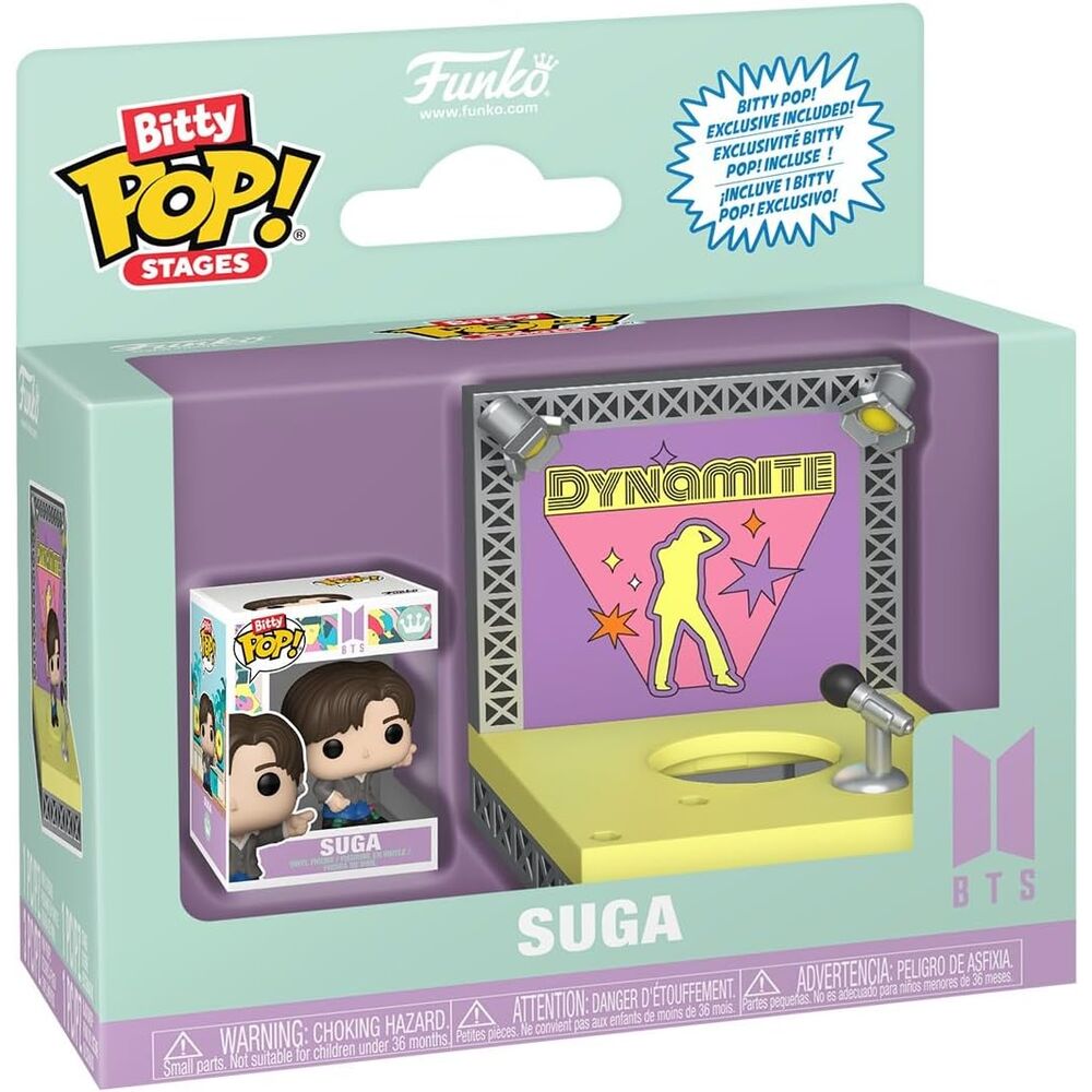 Figura Bitty Stages BTS - Dynamite - Suga_0