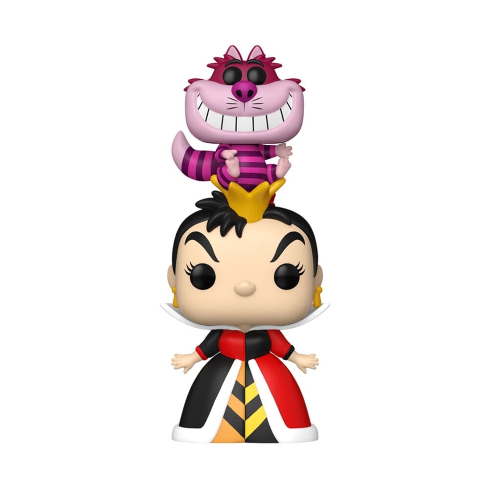 Figura POP Premium Disney Alice In Wonderland Queen of Hearts With Cheshire Cat_0