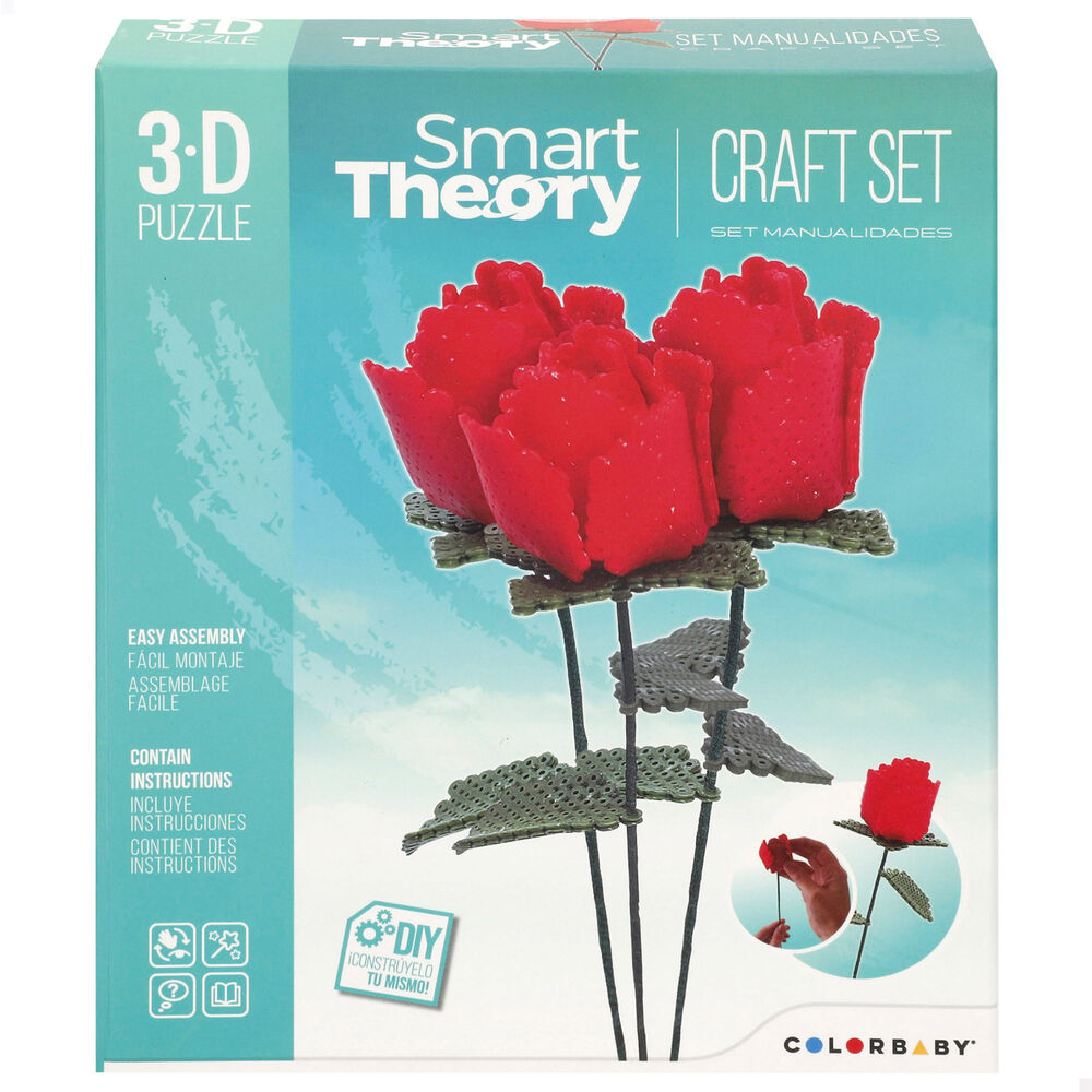 Puzzle 3D Rosas Smart Theory 2172pzs_0