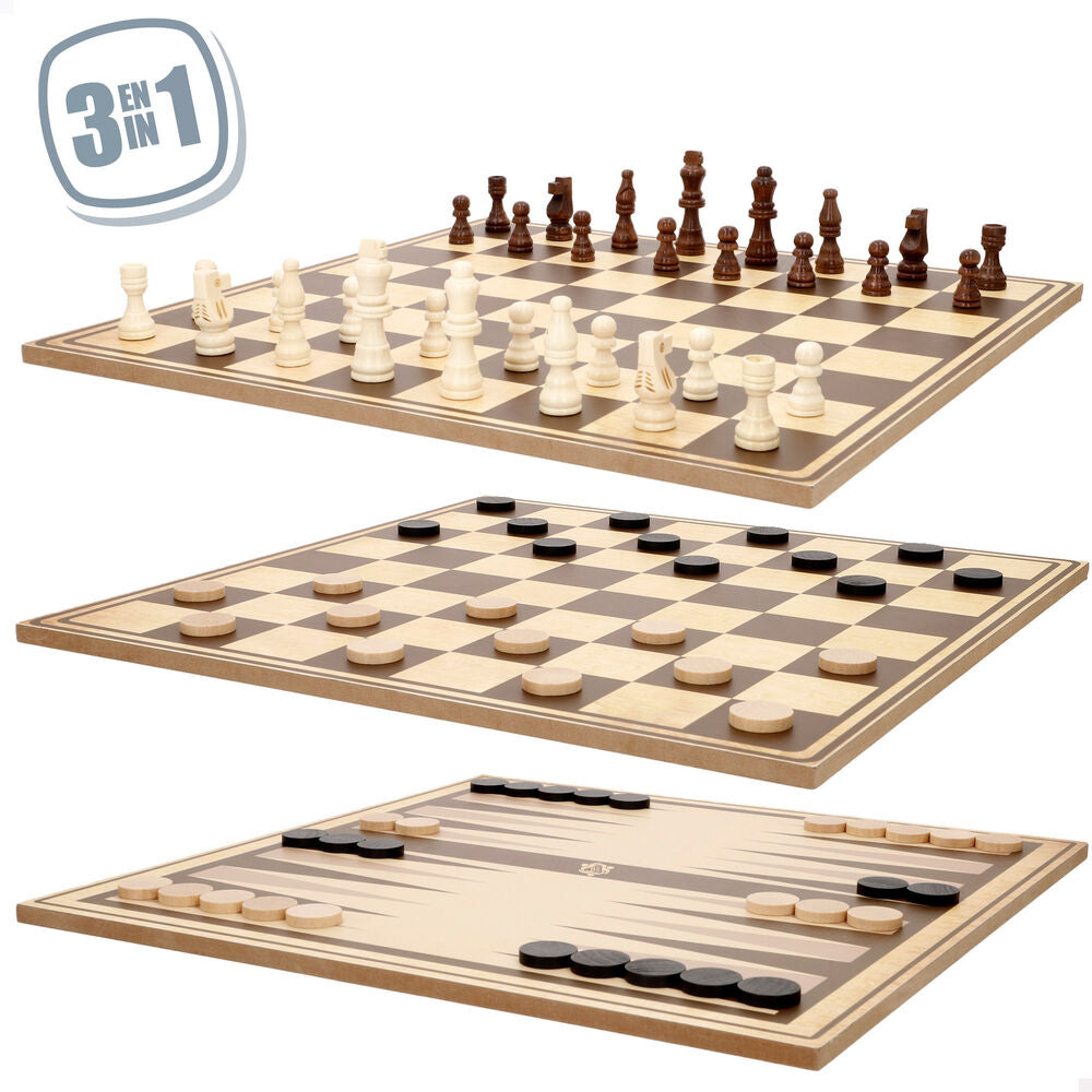 Juego Ajedrez & Backgammon_0