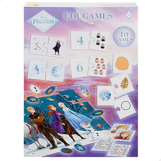 Juegos 10 en 1 Frozen Disney_0