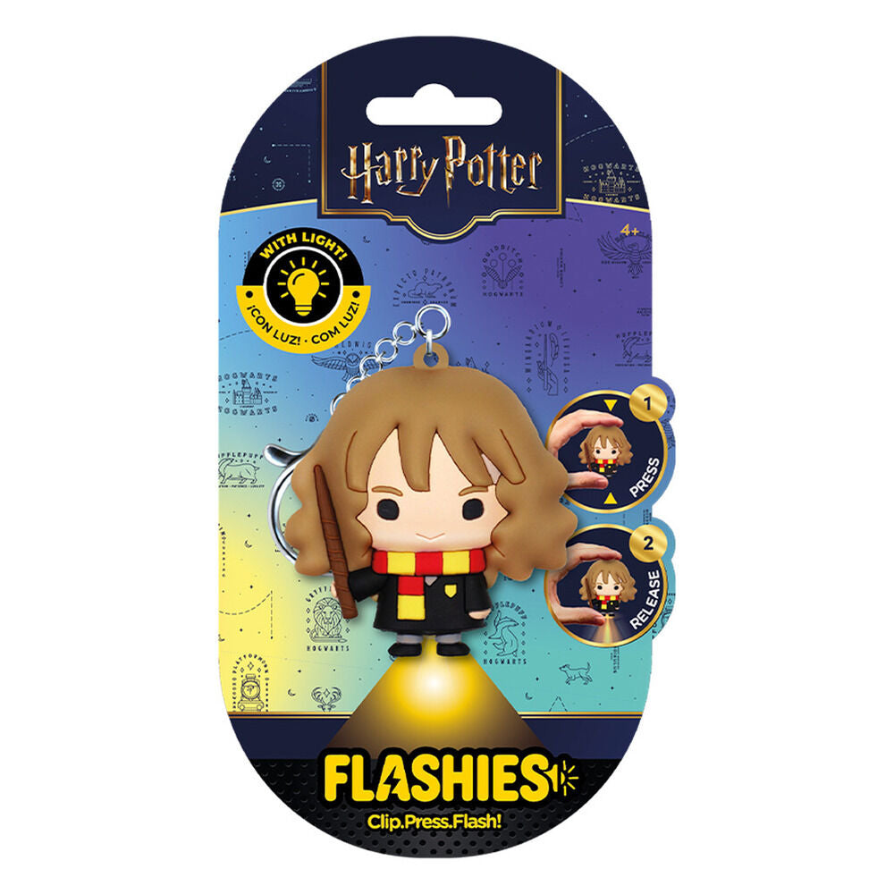 Llavero figura 3D con luz Hermione Harry Potter Flashies_0