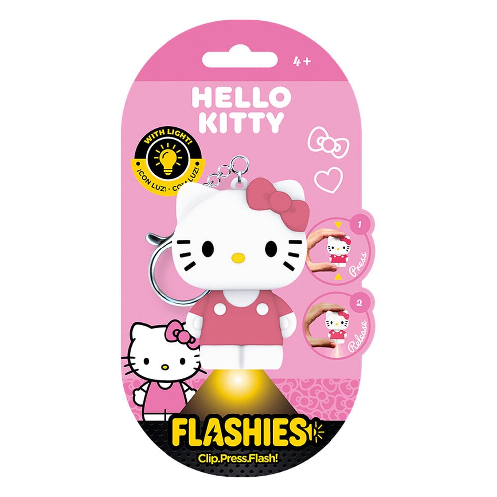 Llavero figura 3D con luz Hello Kitty Flashies_0