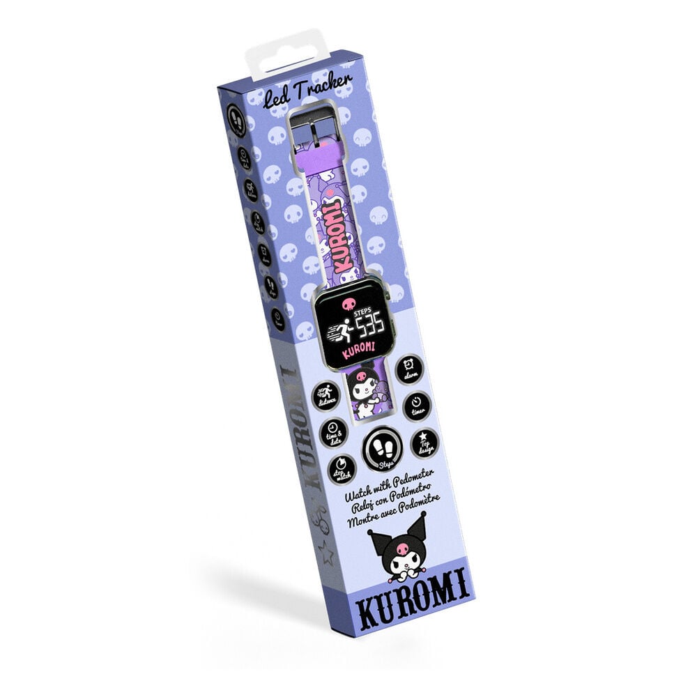 Reloj led multifuncion Kuromi Hello Kitty_0