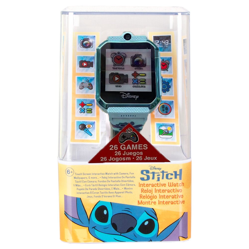 Reloj interactivo Stitch Disney_0