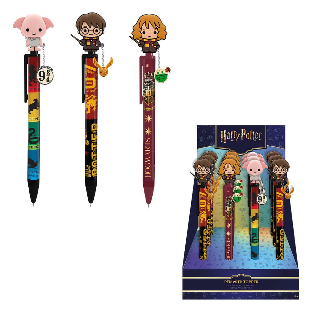 Boligrafo topper + charm Harry Potter surtido_0
