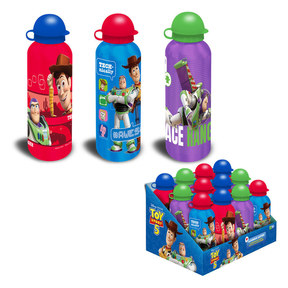 Botella aluminio Toy Story Disney Pixar 500ml surtido_0
