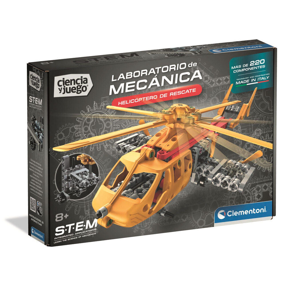 Juego Laboratorio Mecanica Helicoptero de Rescate S.T.E.M_0