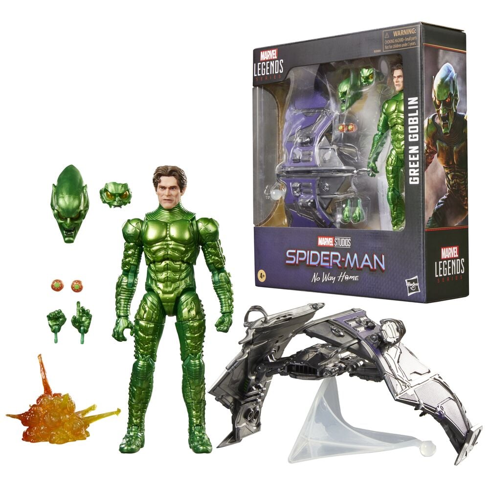 Figura Green Goblin Spider-Man No Way Home Marvel Studios 15cm_0