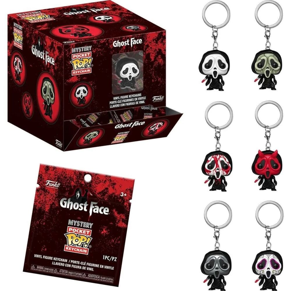 Llavero Pocket POP Mystery Ghost Face surtido_0