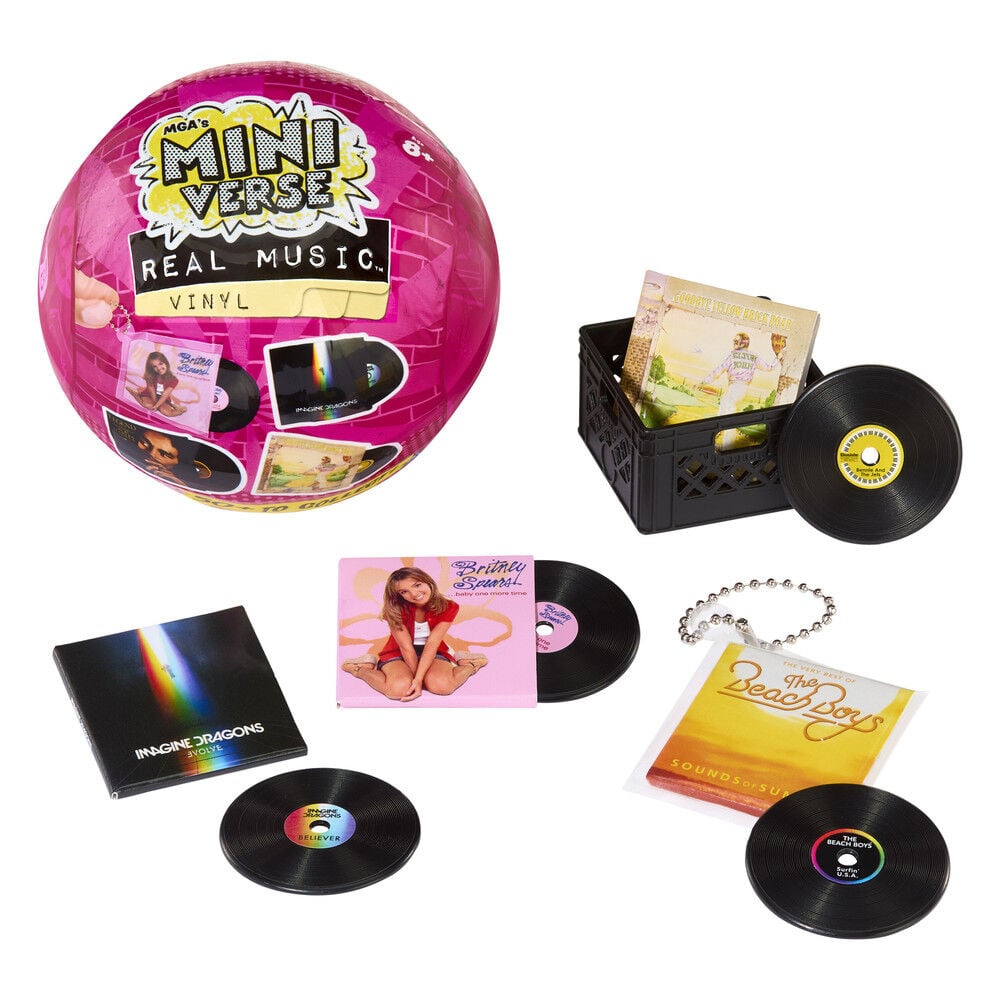MGA''s Miniverse Real Music Vinyl - Mini Playable Vinyl Records, Basteln_0