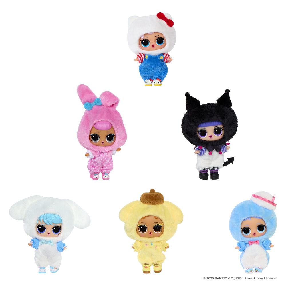 L.O.L. Surprise Loves Hello Kitty Reversible Plush, Spielfigur_0