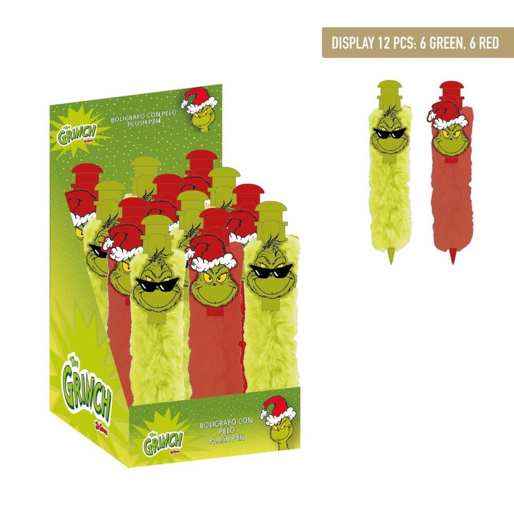 Boligrafo peluche Grinch surtido_0