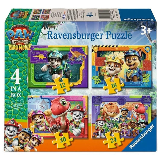 Puzzle Dino Movie Patrulla Canina Paw Patrol 12-16-20-24pzs_0