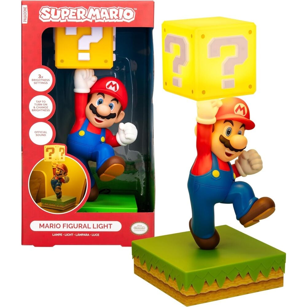 Lampara Diorama Super Mario Bros_0