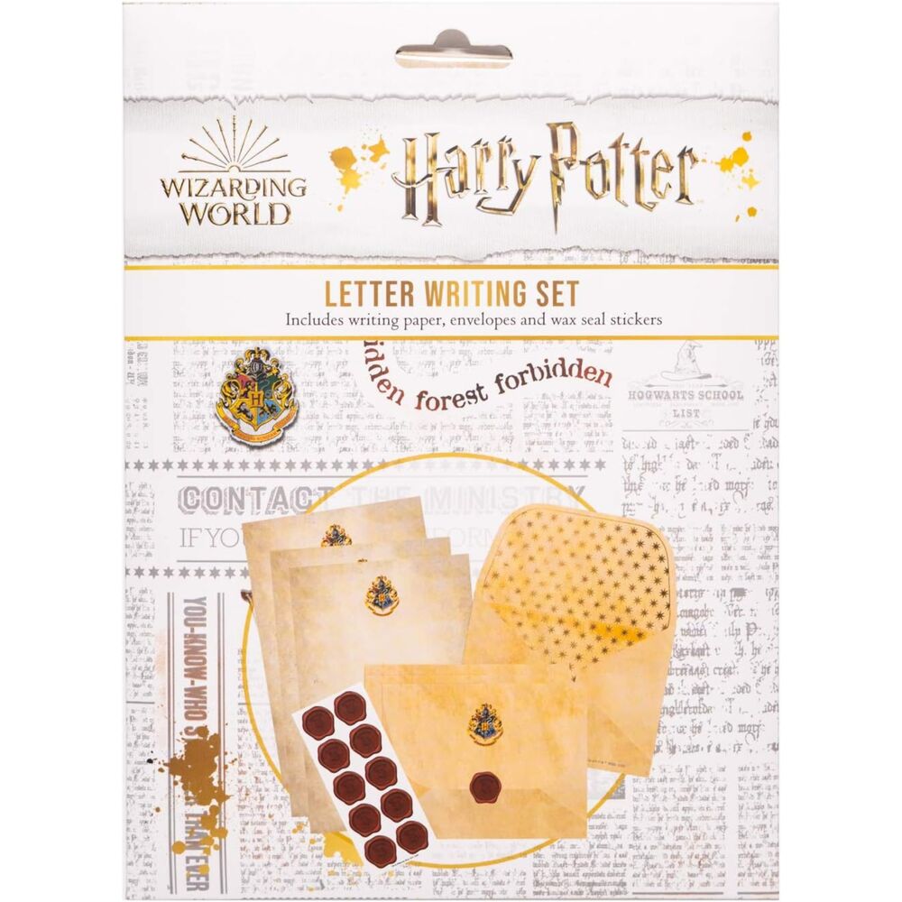 Set escritura cartas Hogwarts Harry Potter_0
