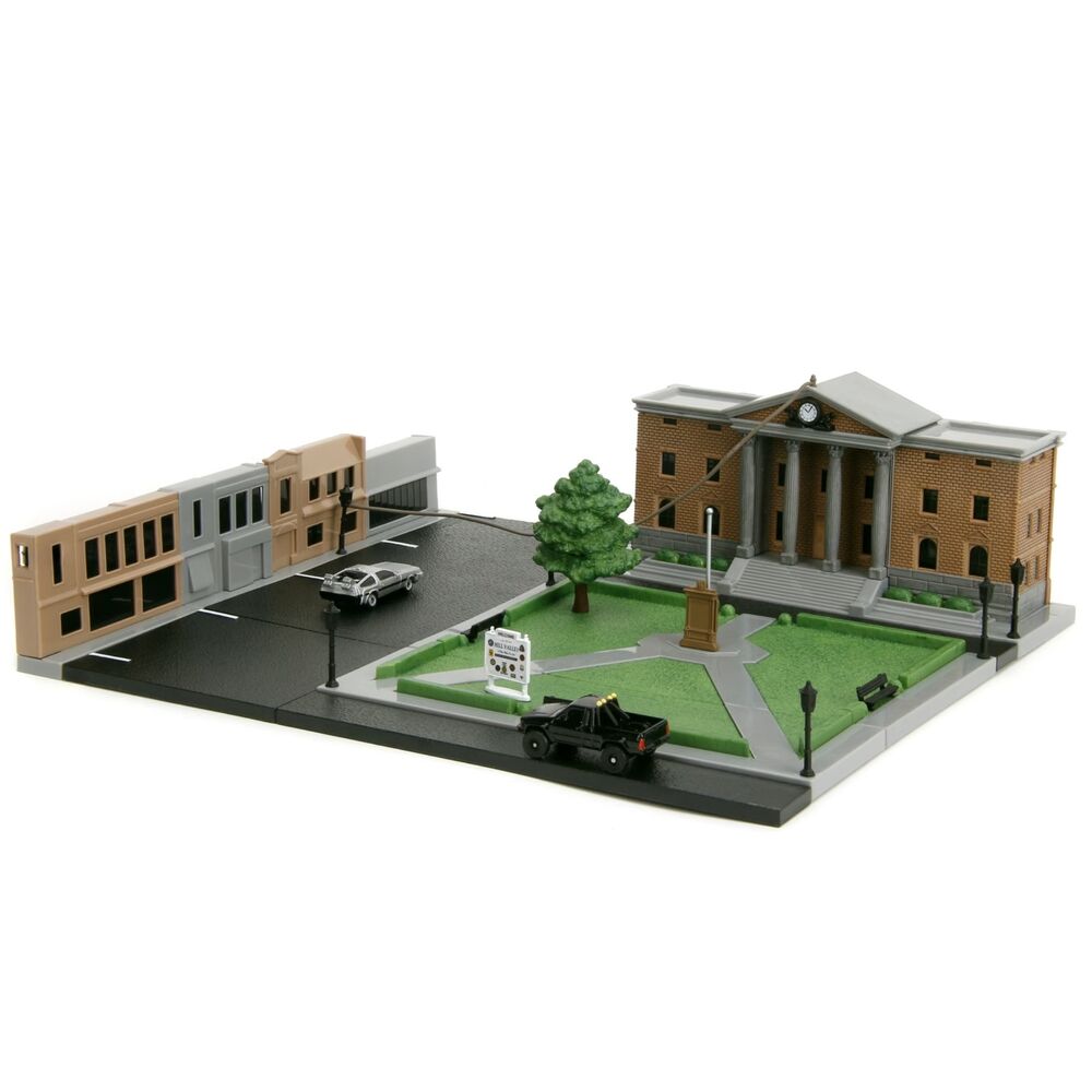 Replica Diorama Plaza de la Corte de Hill Valley Regreso al Futuro_0