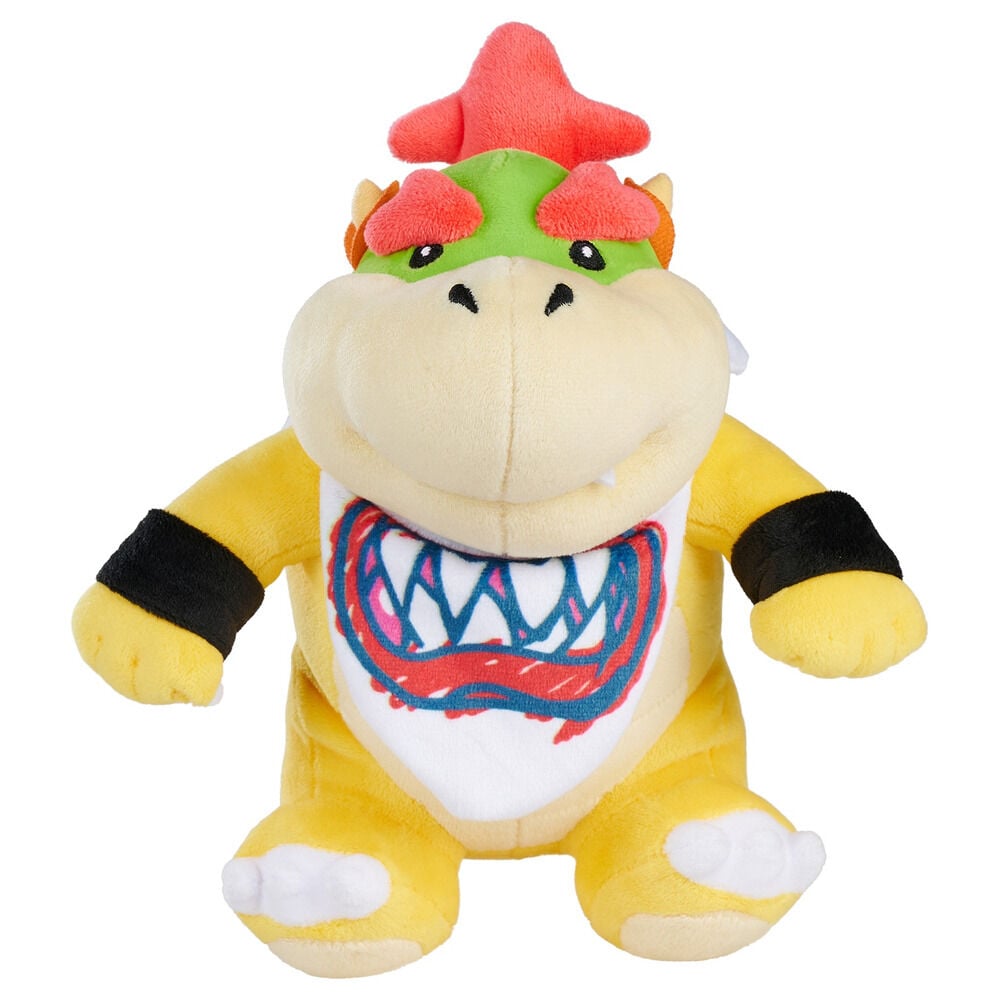 Peluche Bowser Junior Super Mario Bros 22cm_0