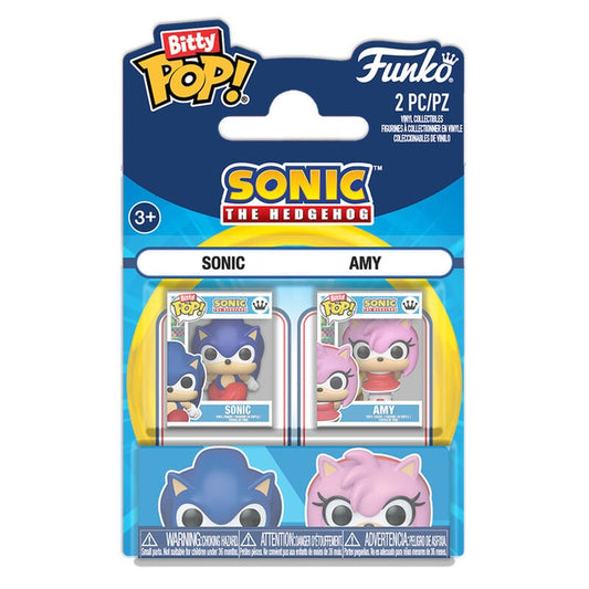 Blister 2 figuras Bitty POP Sonic The Hedgehog Sonic & Amy Rose_0