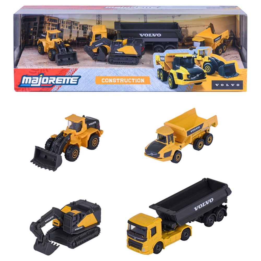 Set 5 vehiculos construccion Volvo_0