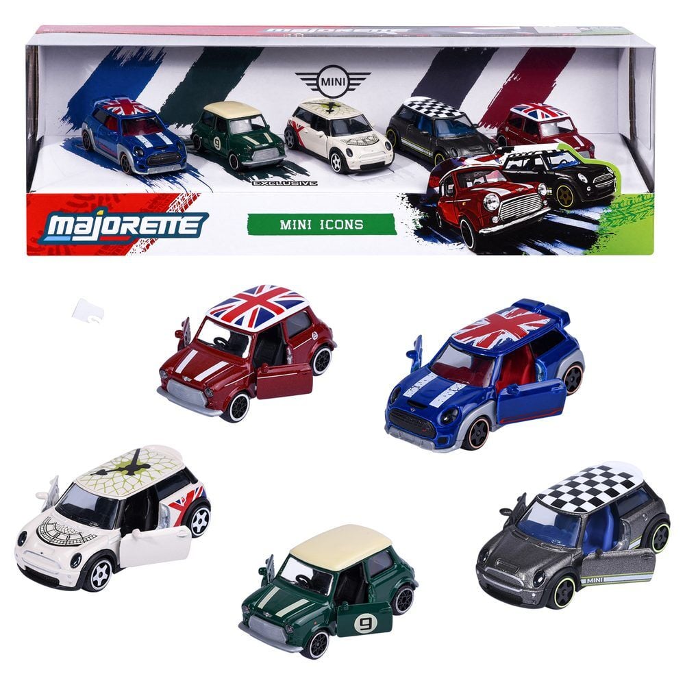 Set 5 coches Mini_0
