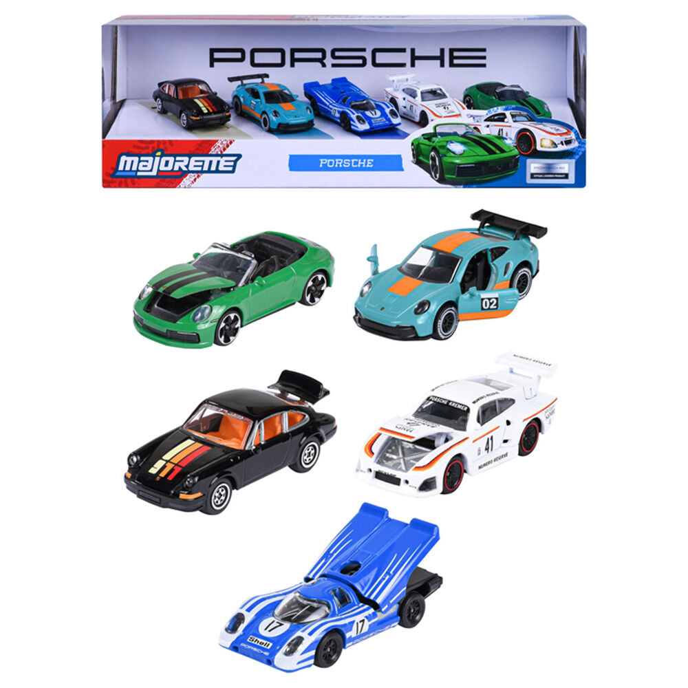 Set 5 coches Porsche_0