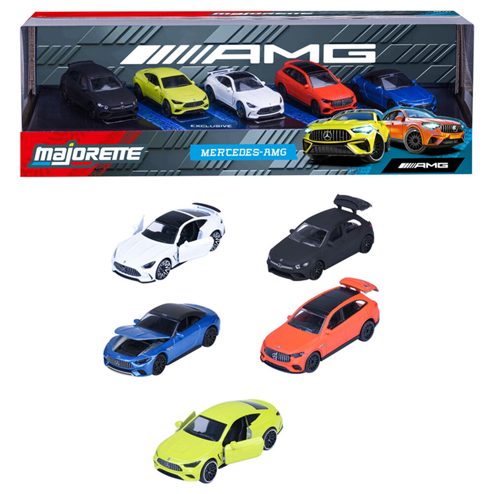 Set 5 coches Mercedes AMG_0