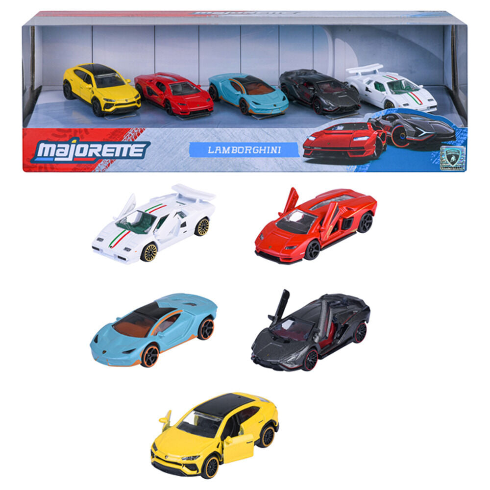 Set 5 coches Lamborghini_0