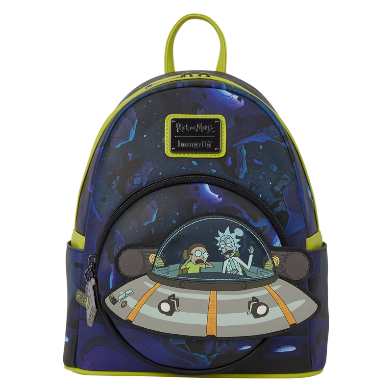 Mochila Cartoon Network Rick and Morty Space Cruiser Loungefly 26cm_0