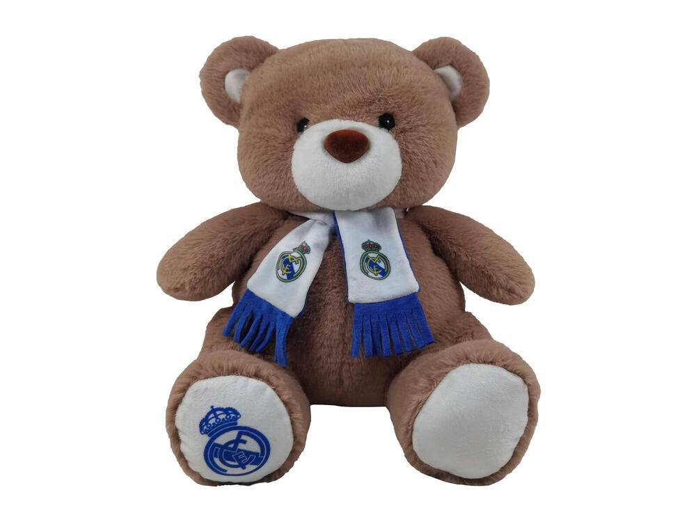 Peluche oso bufanda Real Madrid 32cm_0