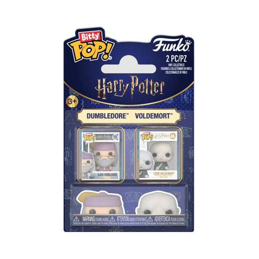 Blister 2 figuras Bitty POP Harry Potter Dumbledore & Voldemort_0