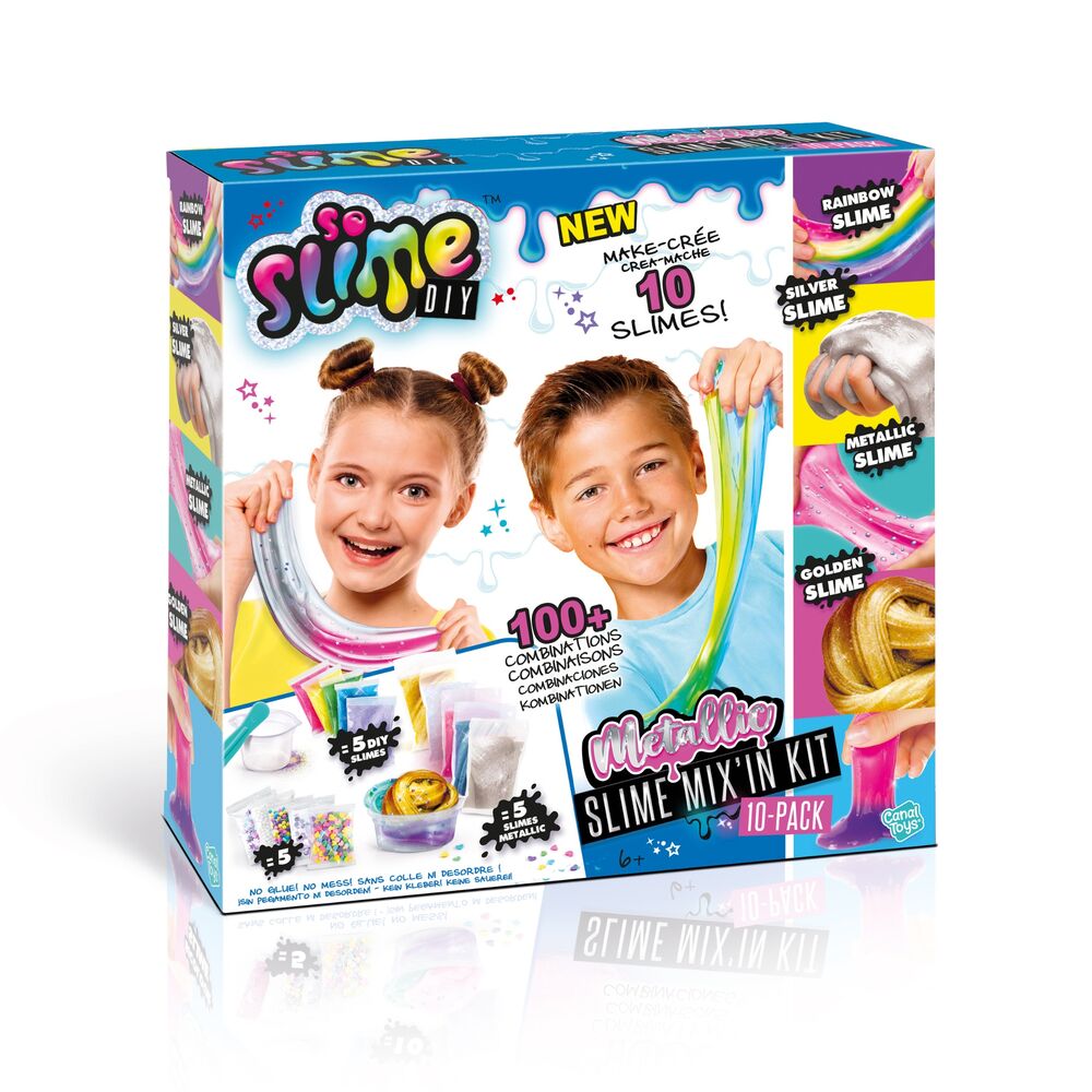 Set 10 botes mezclables Slime Diy_0