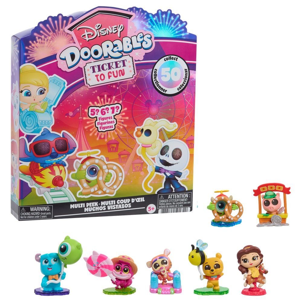 Set figuras sorpresa Ticket to Fun Disney Doorables surtido_0