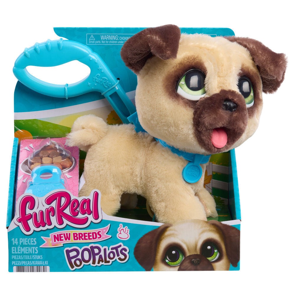 Peluche interactivo Pug Walk-a-Lots FurReal_0