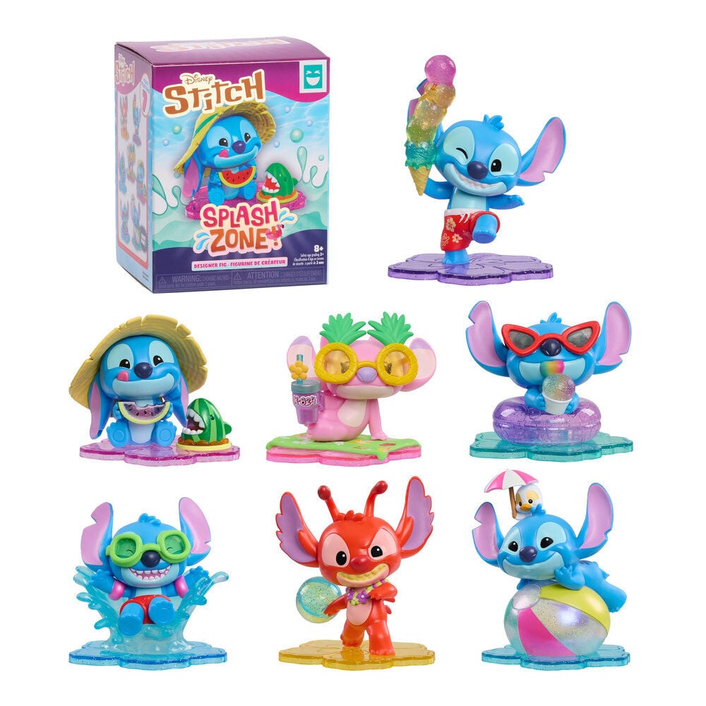 Figura sorpresa Pool Party Stitch Disney surtido_0