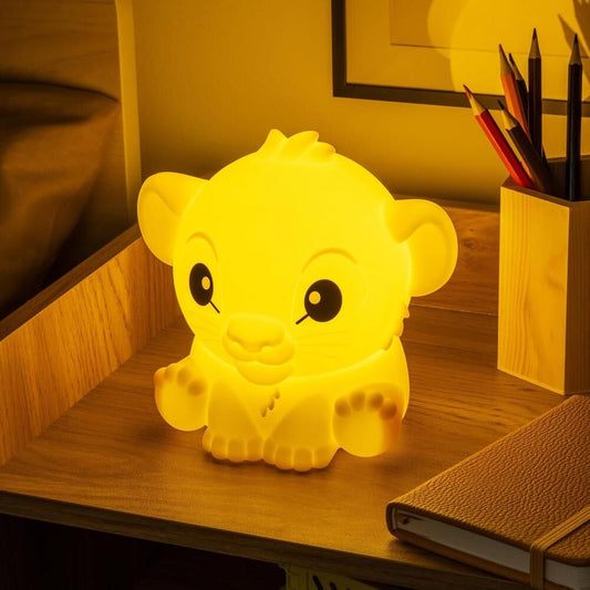 Luz silicona recargable SquishyGlo Simba El Rey Leon_0