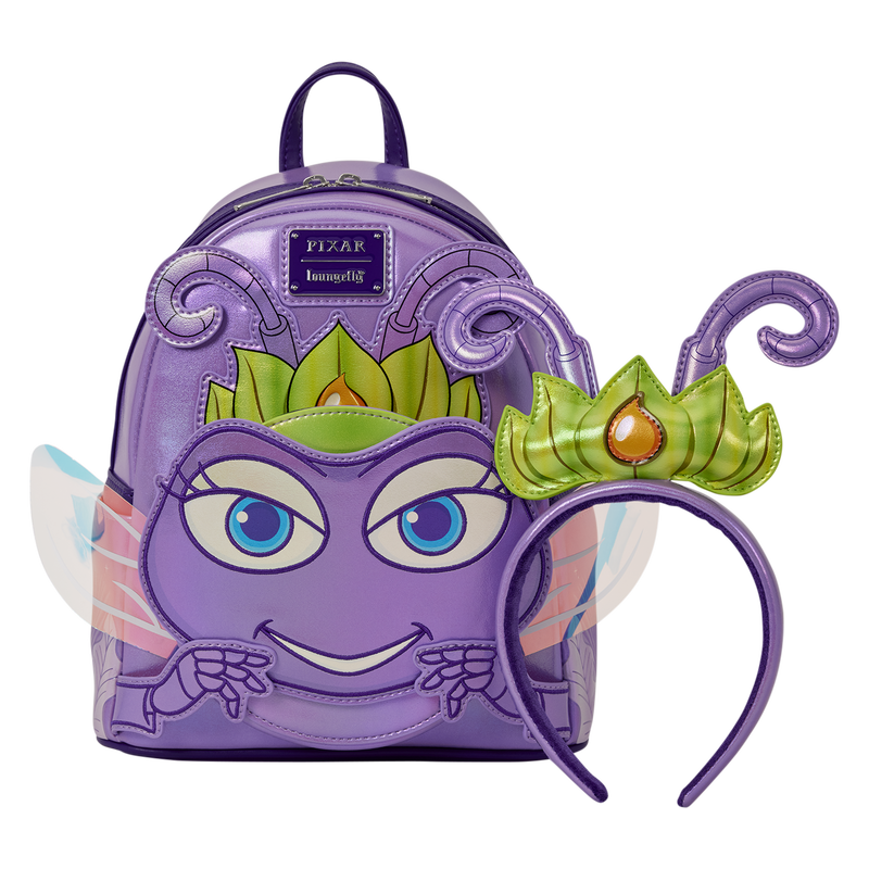 Mochila + Diadema Princess Atta Bichos Disney Pixar Loungefly 26cm_0