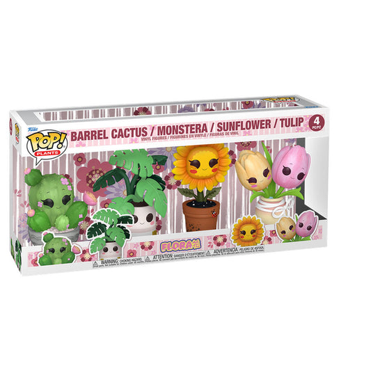 Blister 4 figuras POP Flora_0