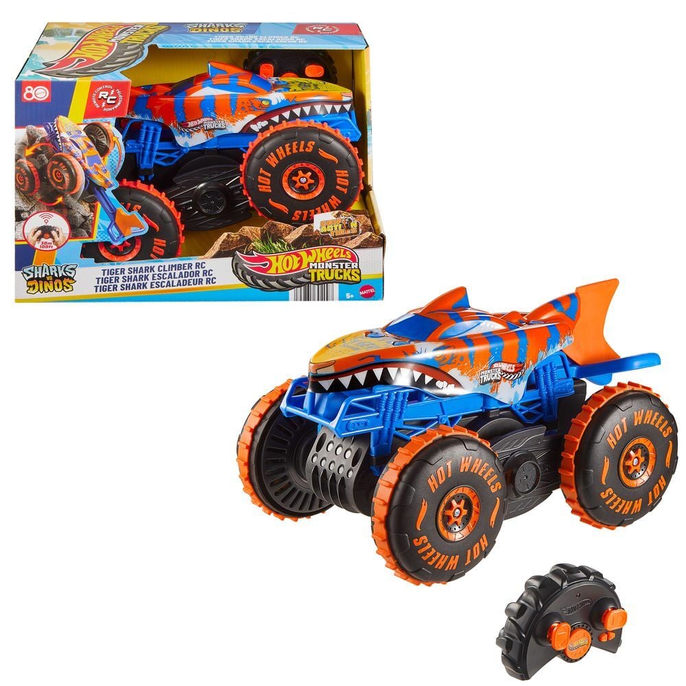 Monster Trucks Hot Wheels / Tiger Shark Climber 1:15 / RC_0