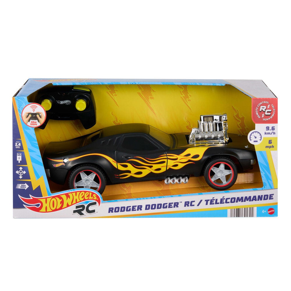 Coche radio control Rodger Dodger Hot Wheels_0