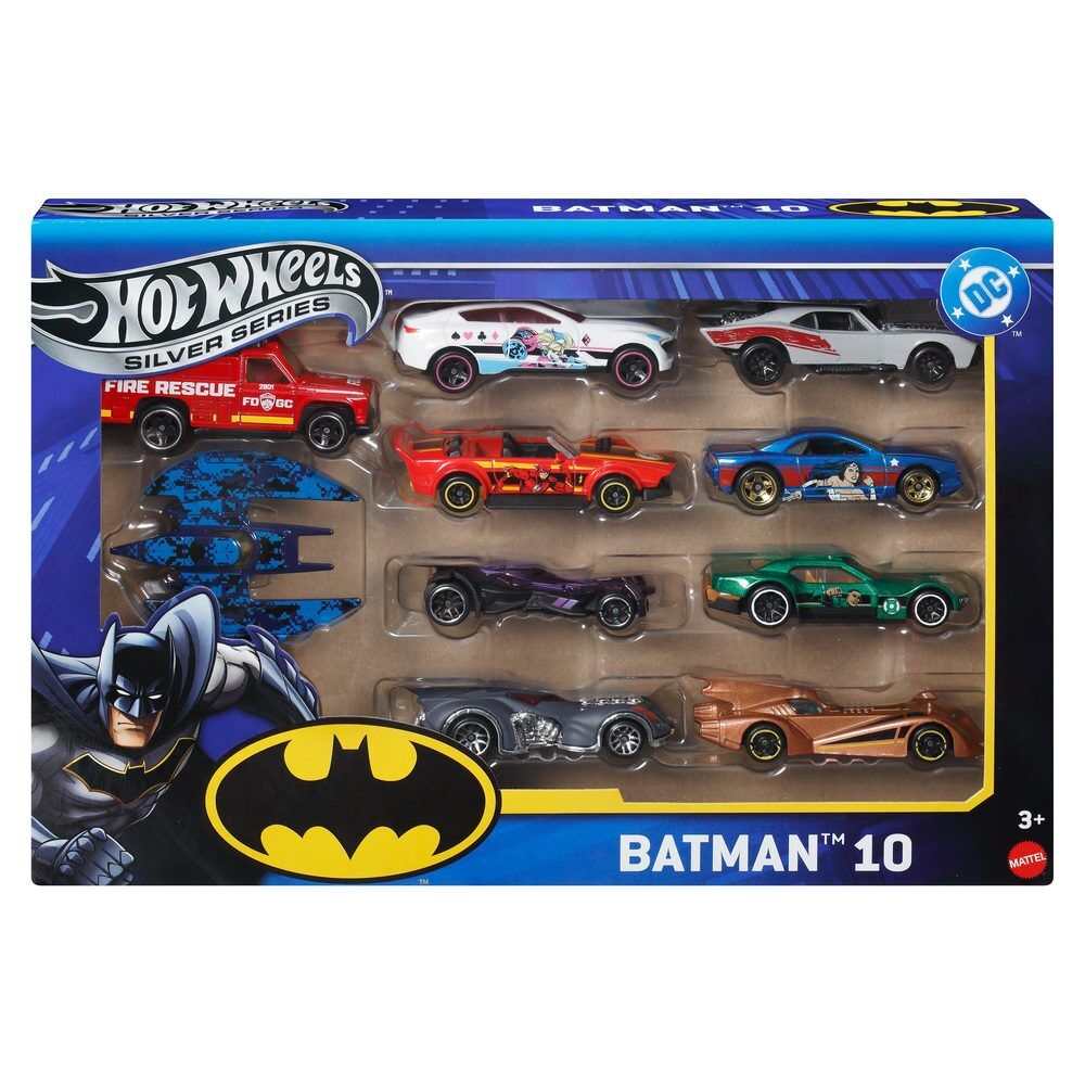 Blister 10 vehiculos Batman DC Universe Hot Wheels_0