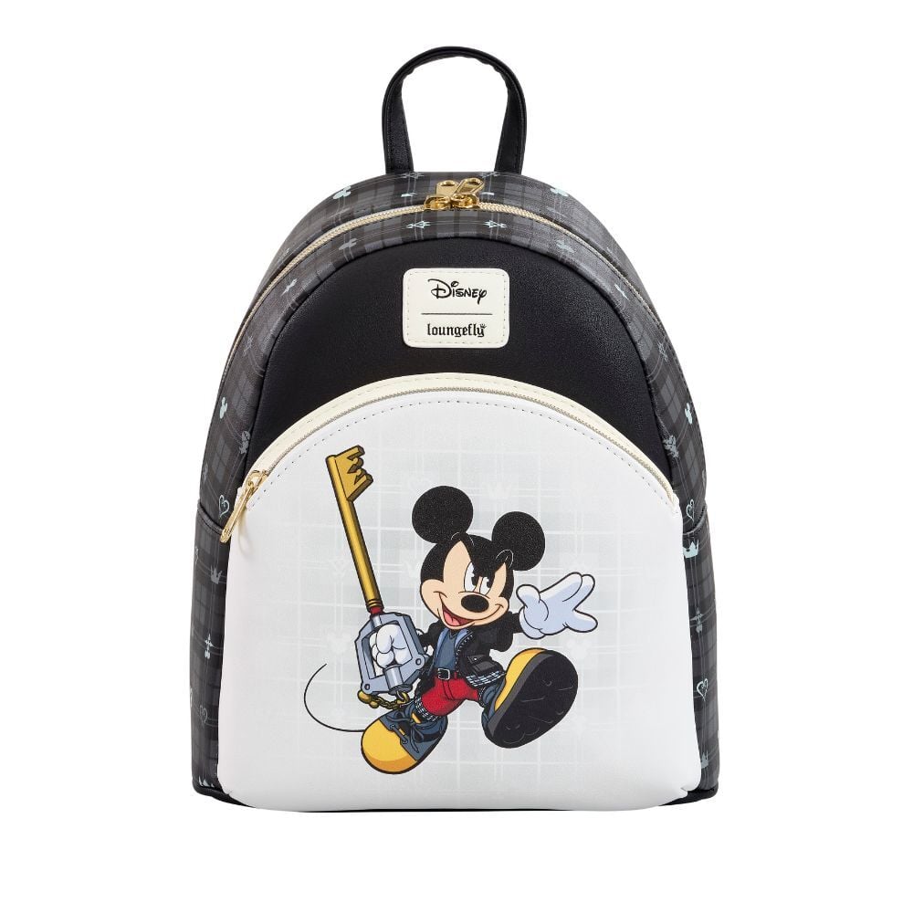 Mochila Kingdom Hearts Mickey Disney Loungefly 26cm_0