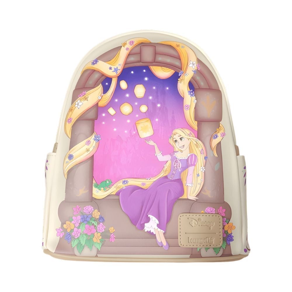 Mochila With Lanterns Scene Tangled Rapunzel Disney Loungefly 26cm_0