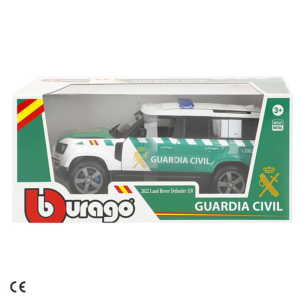 Coche Guardia Civil Land Rover Defender metal_0
